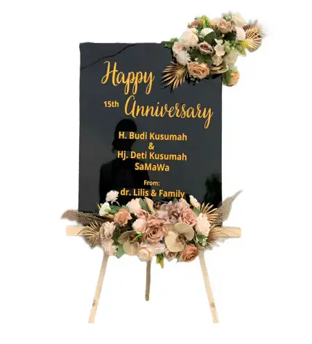 Papan Bunga Akrilik Kapungan