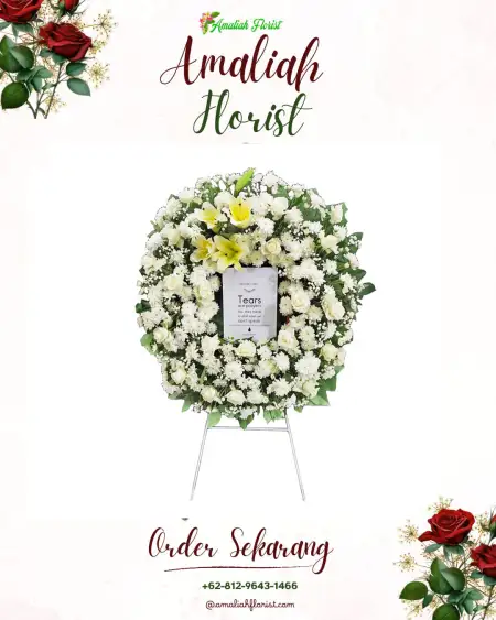 Krans Bunga Duka Kapungan